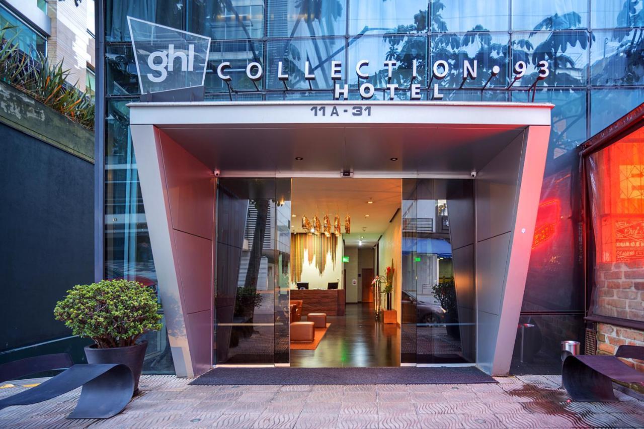 Ghl Collection 93 Hotel Bogotá Exterior foto